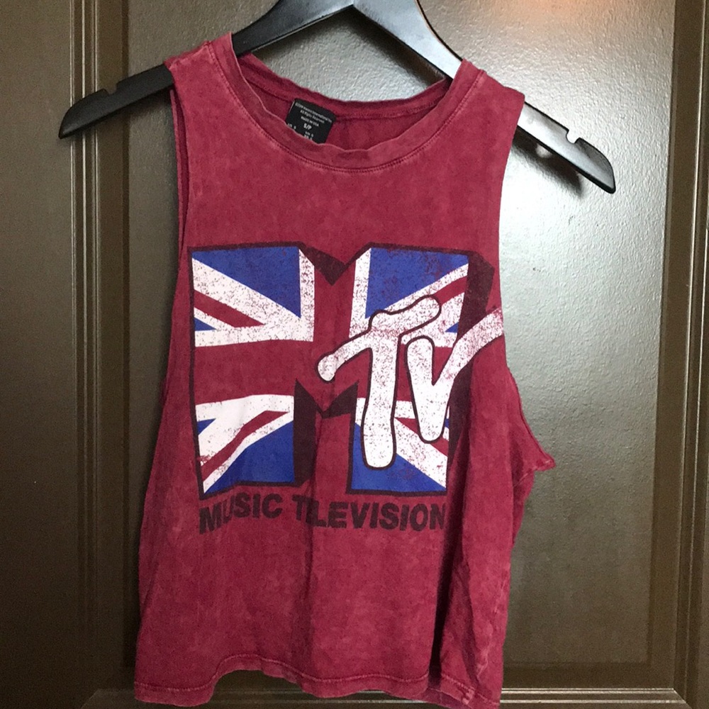 Forever21 MTV crop muscle tank